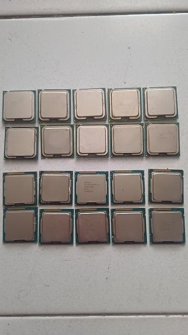 Intel va AMD cpu lar ( i3-i5-i7-i9-pentium-xeon-kseleron ) nağd və