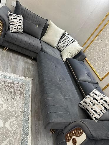 il: Künc divan satılır. 500 aze Ölçüləri: Qapı hissədən künc divara qədər — 1