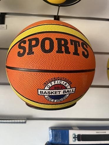 Basketbol topu – “SPORTS” yazılı, rəsmi ölçü və çəki, No.7. - İstifadə