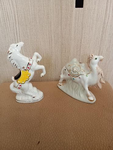 Fiqur, Keramika, rəng - Ağ — 1