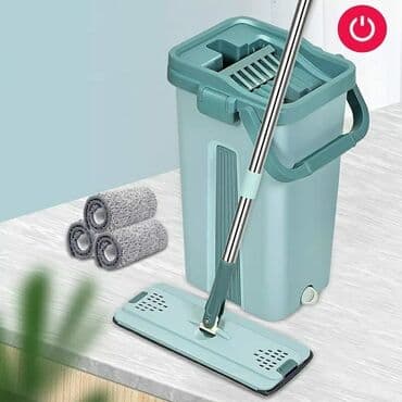 робот пылесос для бассейна: Yer silən mop İkiüzlü Pol silgeci və 360 dərəcə fırlanan başlığı — 1