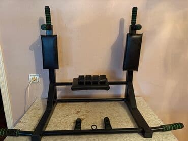 скамья для жима: Universal turnik–parallel qollar–qarn pressi üçün divar trenajoru — 1