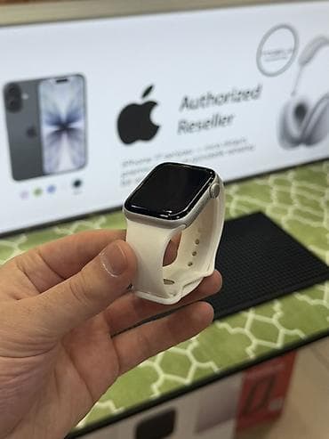 Смарт браслеты: Смарт часы, Apple, Водонепроницаемый, цвет - Серебристый — 4