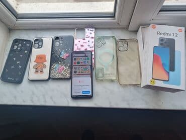 telefonalar: Redmi 12 8_RAM__'128GB yaddaş TƏZƏ vəziyyətdə. Hec bir qirigi çati — 8