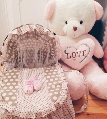 yuxuda körpe uşaq görmek: Uşaq beşiyi – portativ körpə səbəti - Model: yumşaq portativ — 1