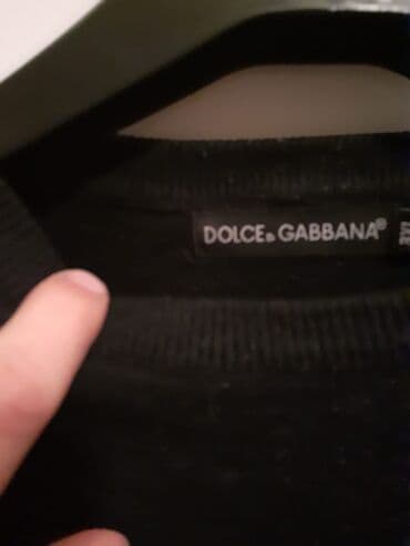 cins pencekler kisi ucun: Мужская толстовка, Dolce & Gabbana, L, цвет - Черный — 4