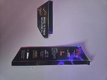 asus i7: ASUS ROG Strix XG249CM az istifadə olunmuş oyun monitoru - Ekran: 24 — 4
