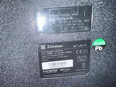 samsung tab a 6: Televizor Zimmer LED ekran 43" — 2