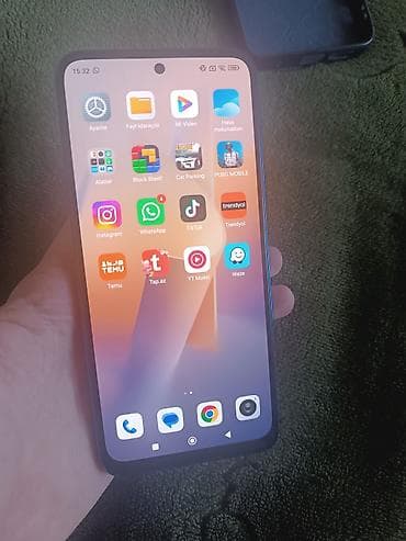 blackberry telefon: Redmi Note 11, 128 GB, rəng - Göy, Barmaq izi — 4