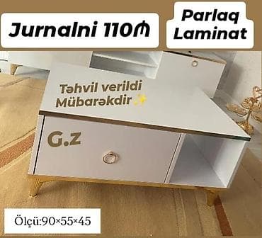ofis stolları: Dördbucaq masa, Açılmayan, Təkərsiz, Parlaq laminat, Zəmanətsiz — 1