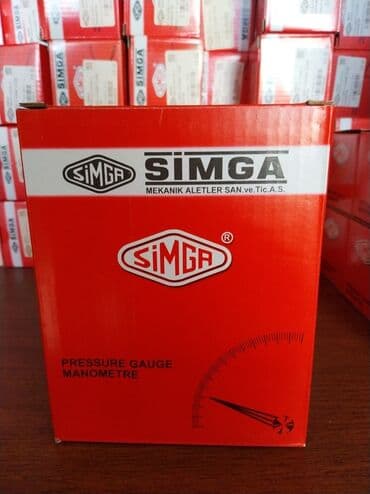manometr qiymeti: SİMGA mexaniki manometr - Brend: SİMGA (Mekanik Aletler San. ve Tic — 2