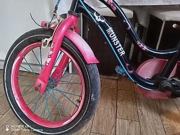 24 velosiped: İki təkərli Uşaq velosipedi 16", sürətlərin sayı: 1 — 3