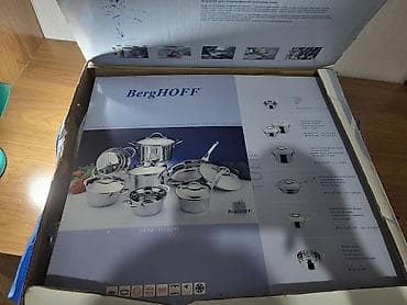 yemek desdi: Qazan, rəng - Gümüşü, Paslanmayan polad, Belçika — 3