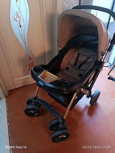 cybex balios s lux: Uşaq arabası – bej rəngli, geniş kapotlu və tənzimlənən oturacaqlı — 2