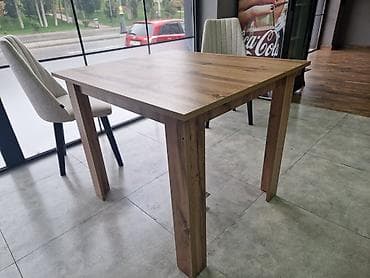 Mətbəx üçün, Açılmayan, Kvadrat masa, 4 stul — 2