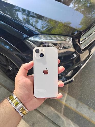 IPhone 13, 128 GB, Starlight, Barmaq izi, Face ID — 1