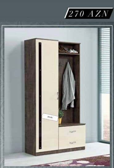 kombi ucun şkaf: Yeni, Açılan, 1 qapı Düz dolab, Dəhliz dolabı, Azərbaycan — 2