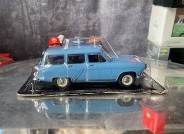 metbex tavan modelleri: Коллекционная модель VOLGA GAZ-22 blue 1962 DeAgostini Scale 1:43 — 8