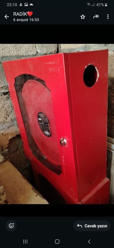 Pəncərələr: Yanğın şlanqı üçün metal dolab (şit) - Marka: Dalgıç Yangın Söndürmə — 2