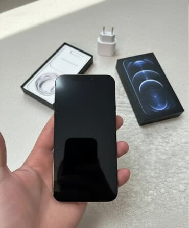 ıphone 7: IPhone 12 Pro, 128 GB, Qara, Face ID — 1