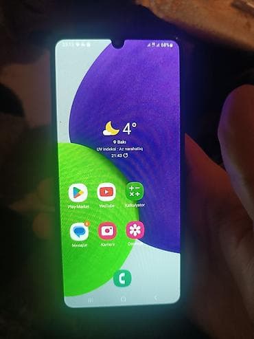 xbox one: Samsung Galaxy A22, rəng - Göy, İki sim kartlı — 1
