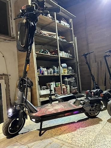 electro gitara: Kingsong N12 Pro Cobra Modeli Rvoku çox güclüdü daş döyən skuterdi — 2