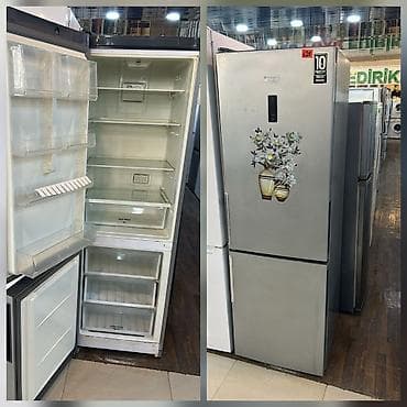 mətbəx sobasi: 2 qapılı Indesit Soyuducu Satılır, rəng - Gümüşü — 1