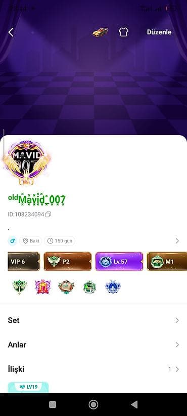 TopTop hesabi 57LV Vip6 P2 M1 150gundu acilib hesab dolu hesabdi at lalafo.az TopTop hesabi 57LV Vip6 P2 M1 150gundu acilib hesab dolu hesabdi