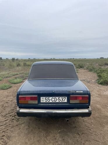 опель зафира а: Lada 2107 sedan – mavi rəng, 4 qapı, arxa ötürücülü klassik kuzov — 4