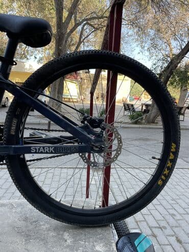 mingecevir velosiped: İşlənmiş Dağ velosipedi Stark, 26", sürətlərin sayı: 1, Ünvandan götürmə — 8