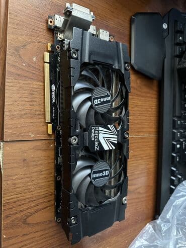 videokart: Videokart INNO3D GeForce GTX 1070, 8 GB, İşlənmiş — 1