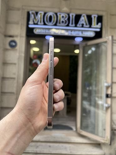iphone xs pro max: IPhone 16 Pro Max, 256 GB, Desert Titanium, Zəmanət, Simsiz şarj, Face ID — 5
