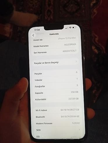 ТВ и видео: IPhone 13 Pro Max, 256 ГБ, Серебристый, Face ID — 1