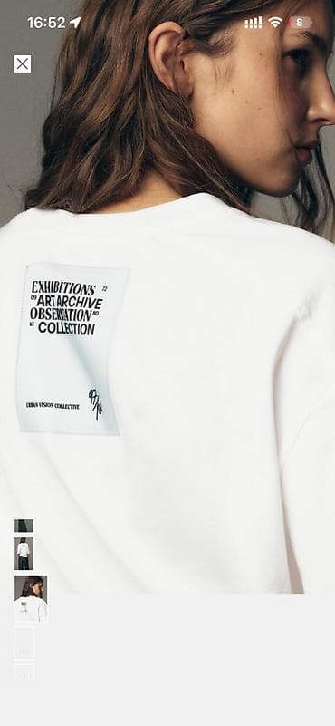 Şəxsi əşyalar: Zara oversize tişört — 5