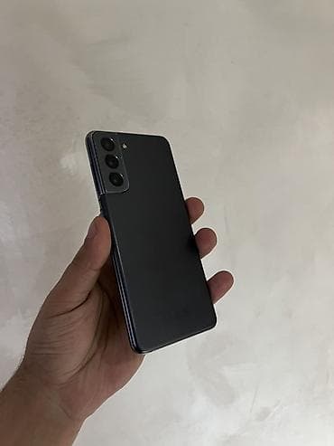 samsung telfonları: Samsung Galaxy S21 5G, 128 GB, rəng - Qara, Barmaq izi, Face ID — 2