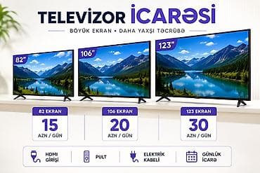 tv 150 ekran: Televizor icarəsi | Günlük, həftəlik, aylıq TV rent Böyük ekran, daha — 2