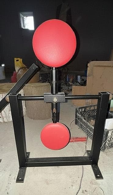 Boks üçün reaksiya və döyüş bacarığı məşq qurğusu - İki tərəfli hədəf