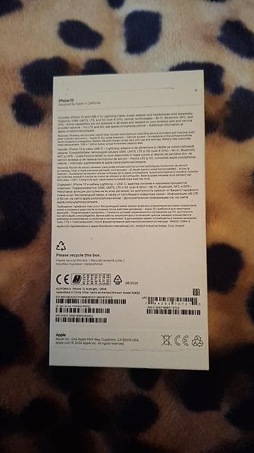 plesteşn 4: IPhone 13, 128 GB, Midnight — 6