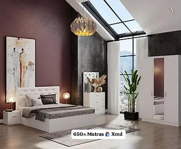 dest qab: Yataq otağı mebel dəsti – müasir minimal dizayn Dəst tərkibi: - — 1