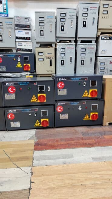 delta: Yeni, Ev üçün, 1 faza, Gərginliy stabilizatoru, 150 V, Rayonlara çatdırılma, Pulsuz çatdırılma, Kredit var — 1