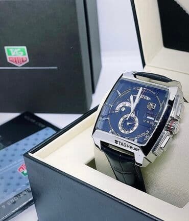 saat qablari: Yeni, Qol saatı, Tag Heuer, rəng - Gümüşü — 2