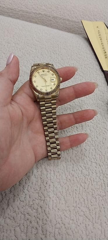 sensor saatlar: Rolex Oyster Perpetual Datejust qol saatı – qızılı rəngdə - Korpus və — 3