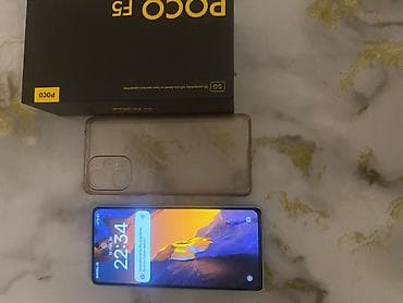 sazz internet online odeme: Poco F5, 256 GB, rəng - Yaşıl, Barmaq izi — 2