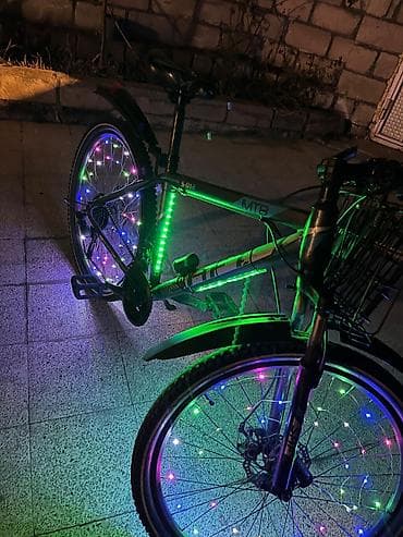 volosebetlər: Dağ/şəhər tipli velosiped, LED işıqlandırma - Təkərlər: 26" ), kobud — 3