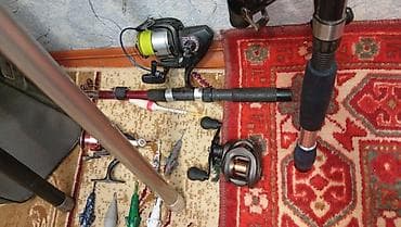 jmıx nədir: Balıqçılıq dəstləri və aksesuarları - 3 ədəd teleskopik qarmaq — 5