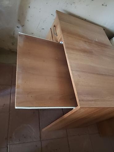 белый офисный стол: Yazi stolu cox kefiyetli duzeldilib — 2