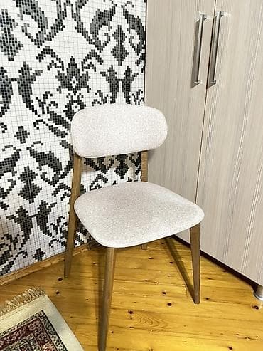 Mətbəx üçün, Qatlanmayan, rəng - Bej Stul