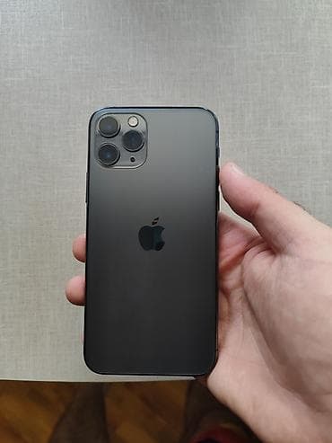 IPhone 11 Pro, Space Gray, Simsiz şarj — 5