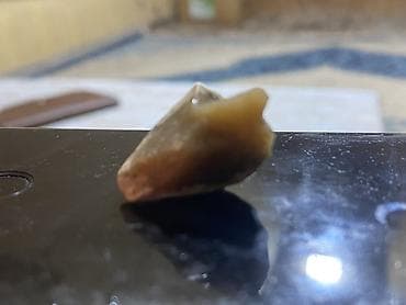 daş val: Karneol (Carnelian) təbii xam daş - Növ: Karneol – xalsedon (silisium — 2