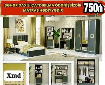 Ev üçün digər mallar: Oğlan və qız üçün, Təknəfərlik çarpayı — 1